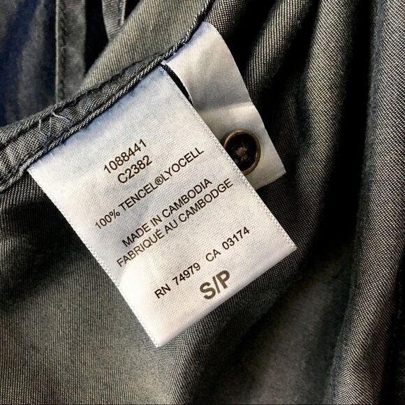 NWT Parasuco Chambray Dress  - Picture 6 of 7